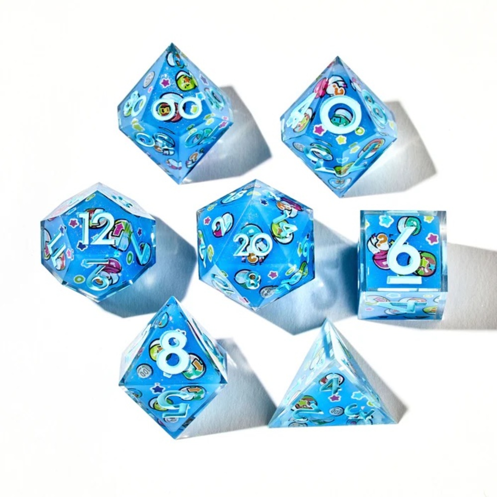 D&D - Dispel Dice - CAPTIVATING CAPSULES 7-PIECE ICONIC SET